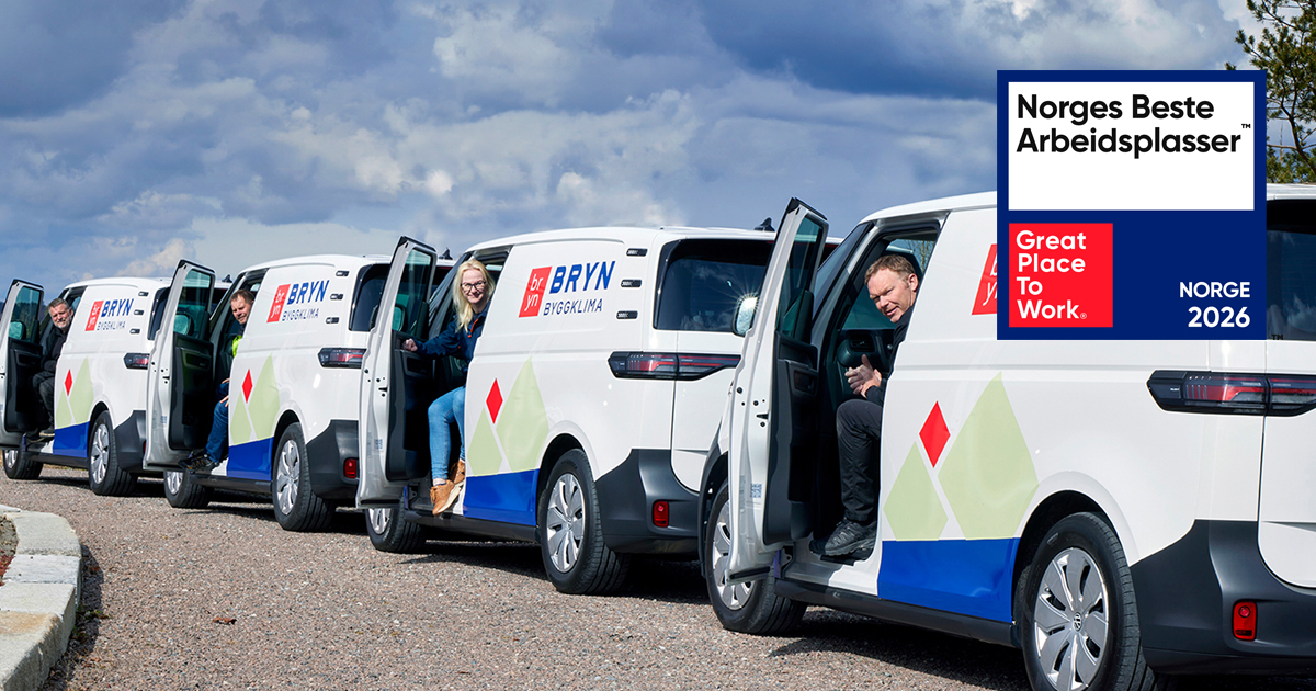 Rangert blant topp 10 i Norges Beste Arbeidsplasser 2026